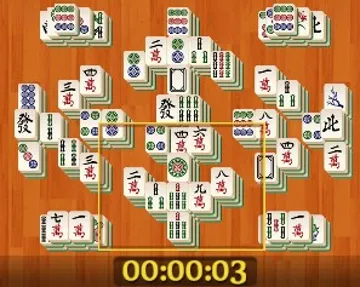 Shanghai Mahjong (Europe) (Eng)) screen shot game playing